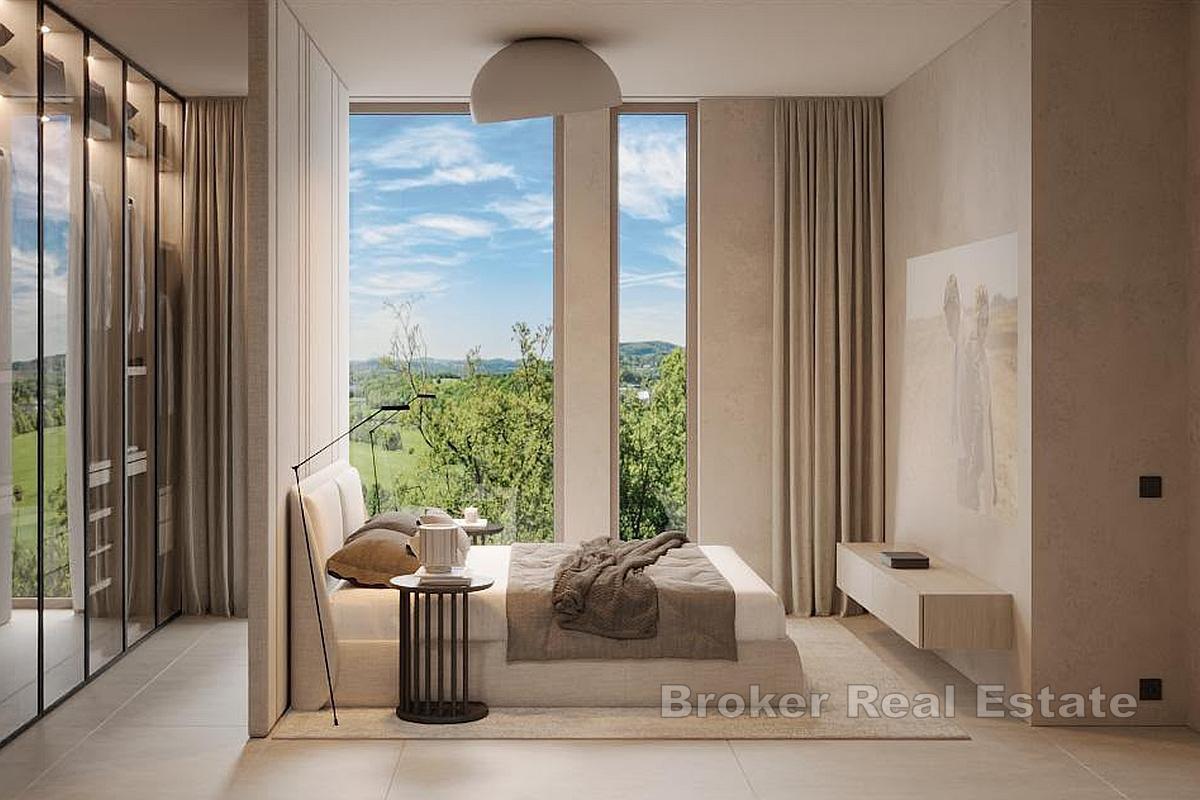 Prostorný třípokojový apartmán s bazénem