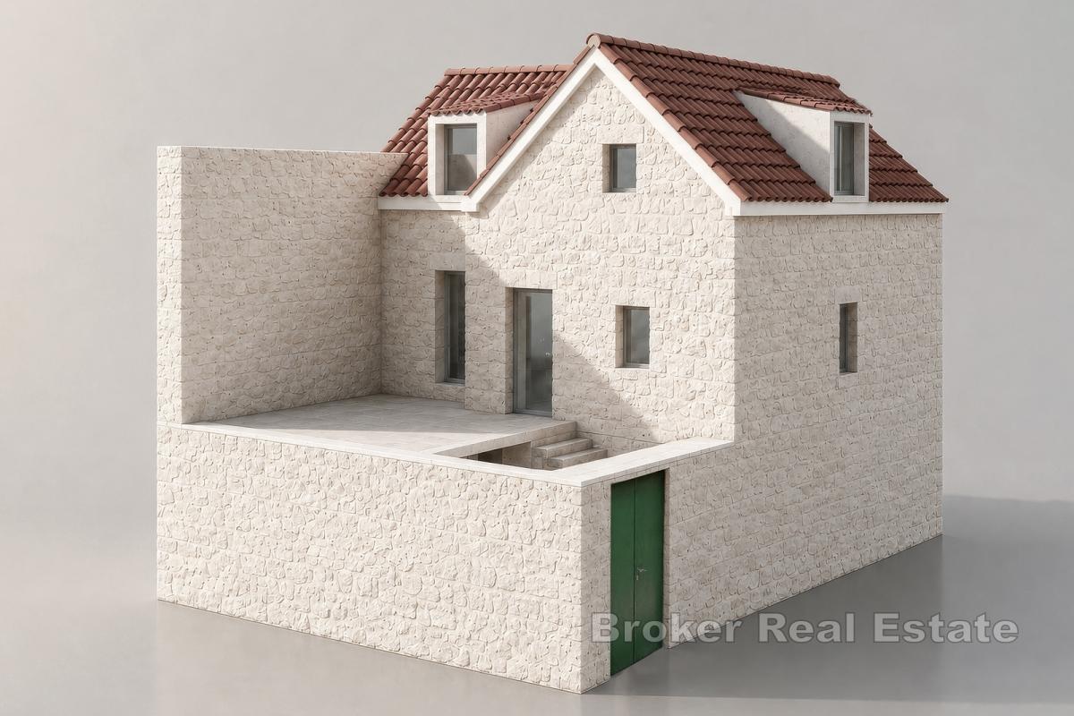 Maison traditionnelle en pierre à rénover