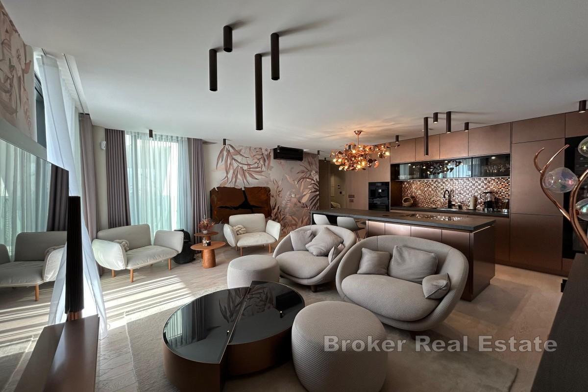 Luxusní apartmán u moře - kombinace elegance, pohodlí a středomořského životního stylu