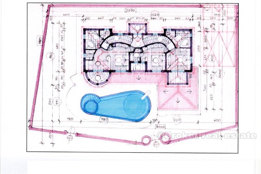 Bauland in 2. Reihe vom Meer entfernt, zu verkaufen