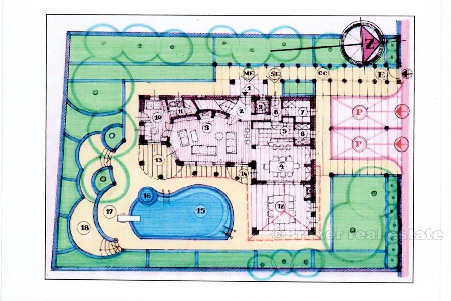 Участок под застройку во 2-м ряду от моря, продается