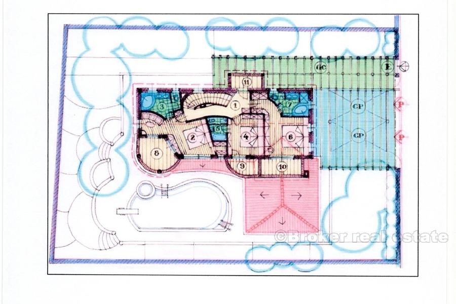 Bauland in 2. Reihe vom Meer entfernt, zu verkaufen