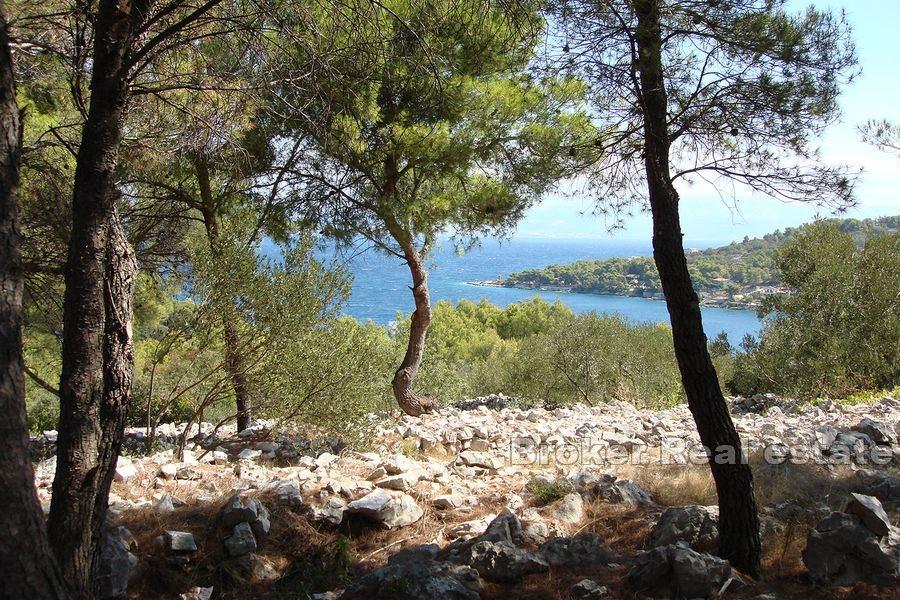 Building land with sea view