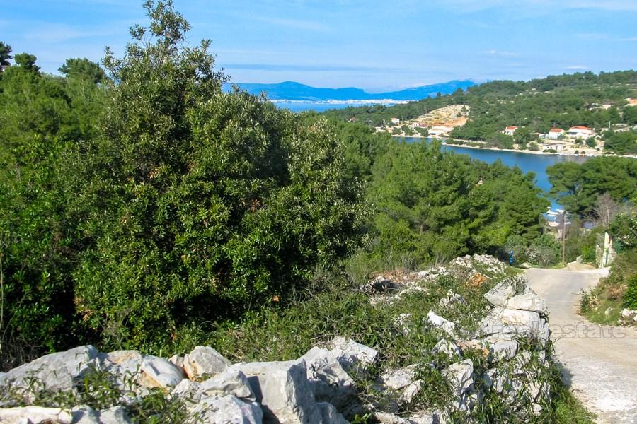 Građevno zemljište s pogledom na more, na prodaju