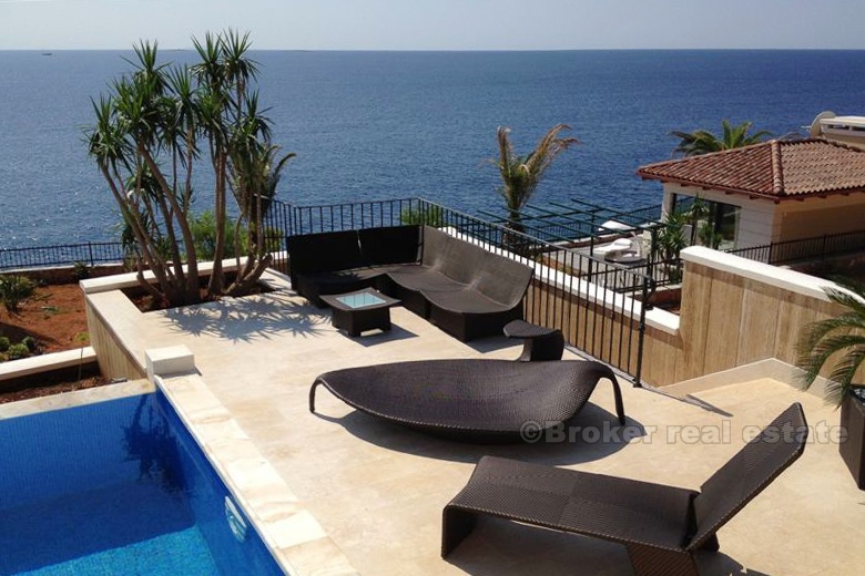 11 2011 13 Hvar House waterfront swimming pool for sale