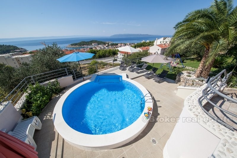 001 3471 30 makarska villa with swimming pool