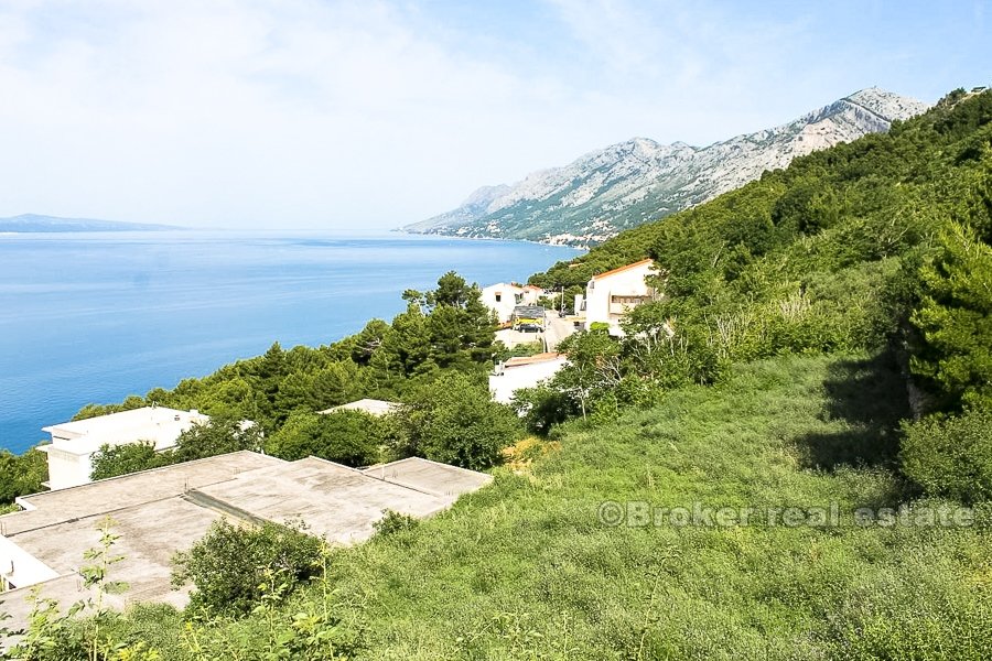 02 2016 343 Makarska riviera building land sea view for sale