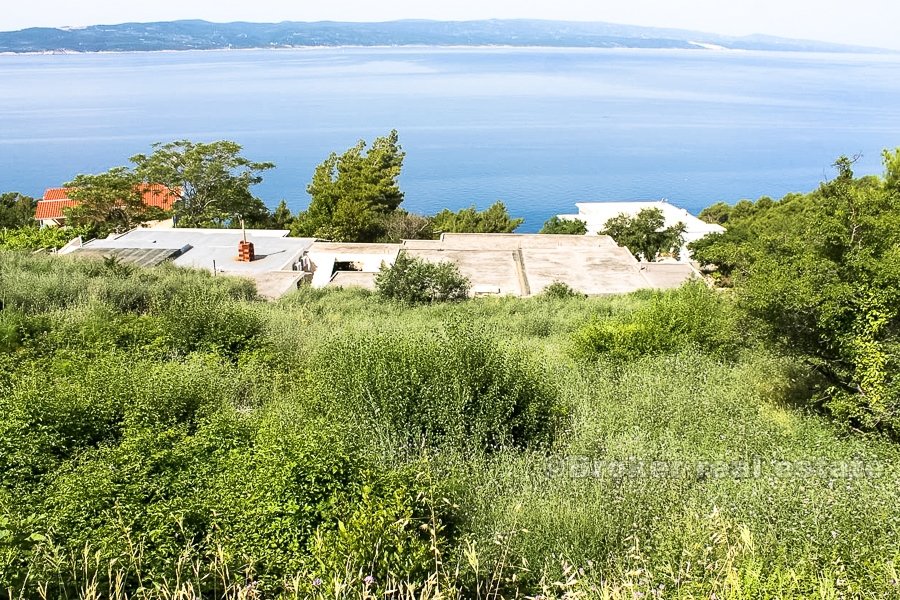 03 2016 343 Makarska riviera building land sea view for sale