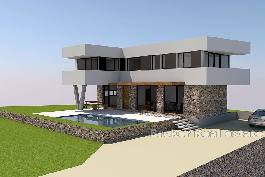 001 5001 30 island pag villa with pool under construction for sale