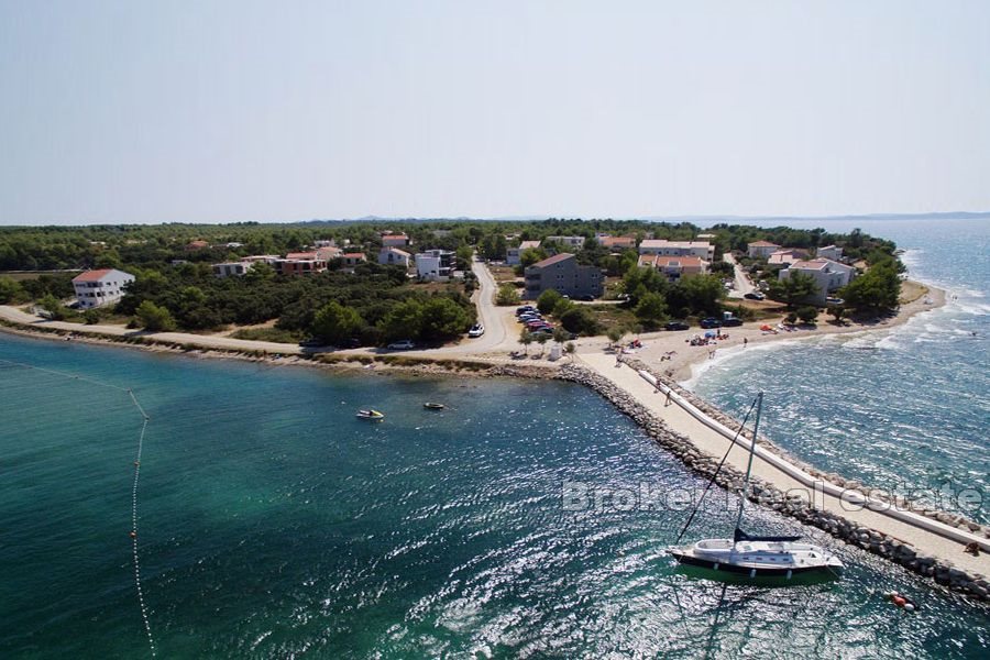 002 2021 276 building plot first row to the sea near Zadar for sale