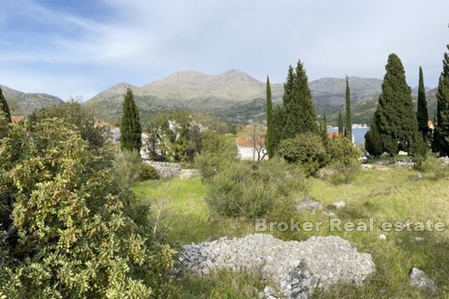 009 5011 30 building land with sea view Dubrovnik Slano for sale