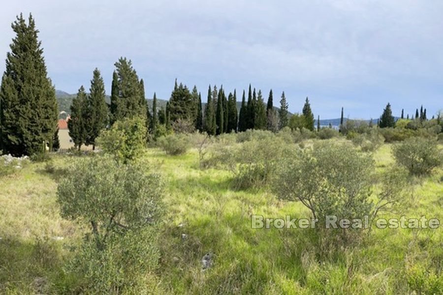010 5011 30 building land with sea view Dubrovnik Slano for sale