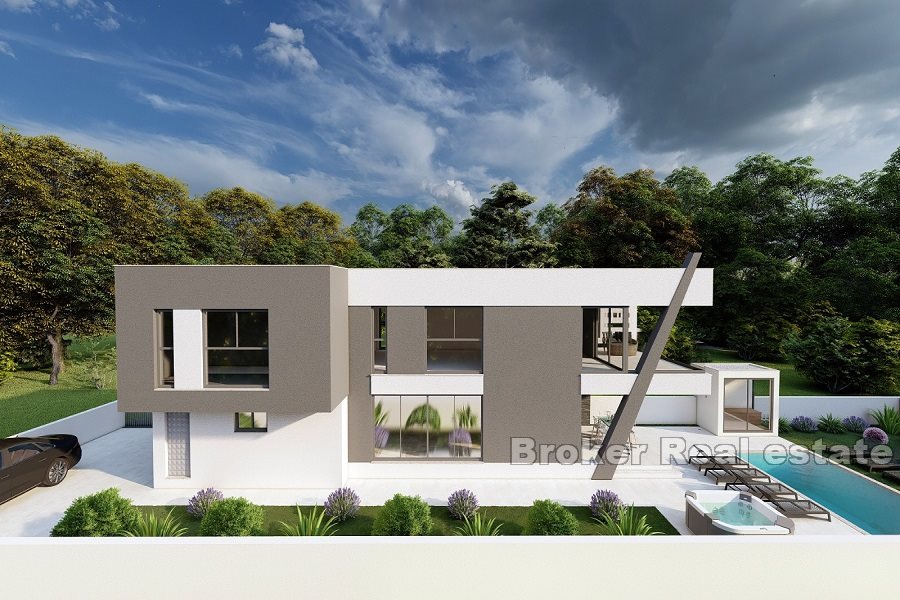 002 2021 284 Luxury villa first row to the sea Zadar area