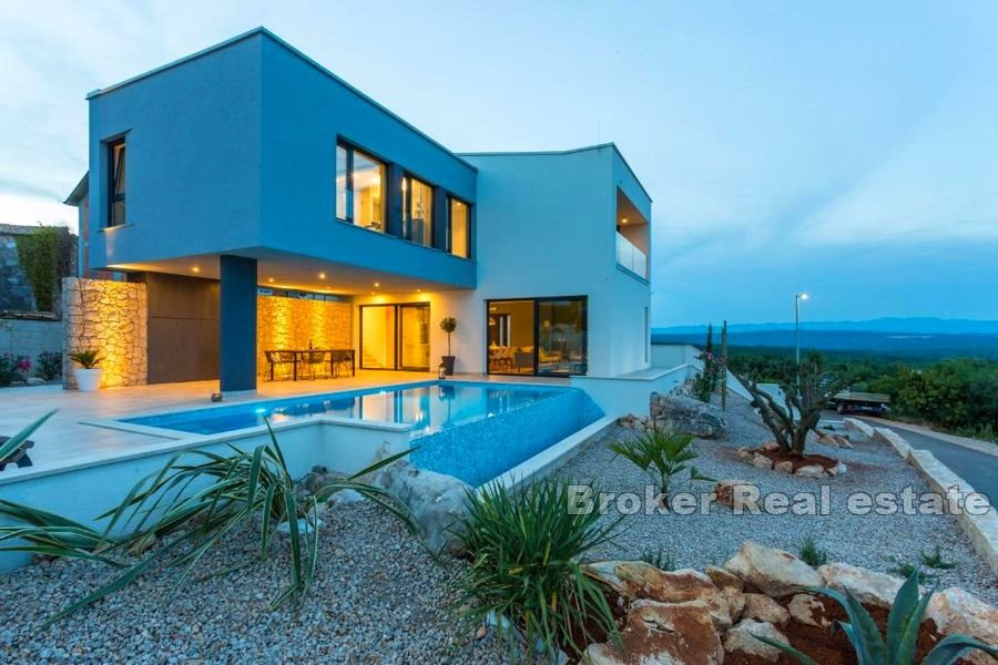 0001 2026 71 Luxury villa with sea view island of Krk for sale