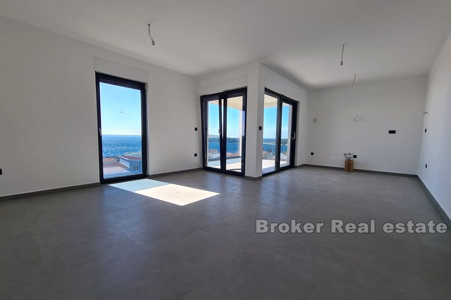 002 2022 358 rogoznica apartment with open sea view for sale
