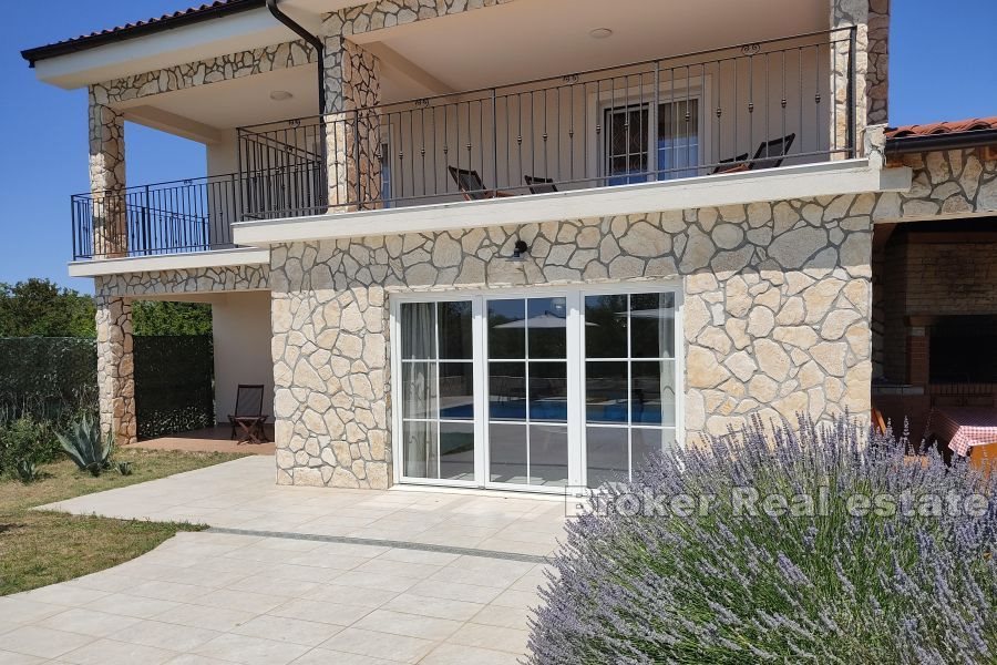 003 1021 07 Krk villa with pool and sea view for sale