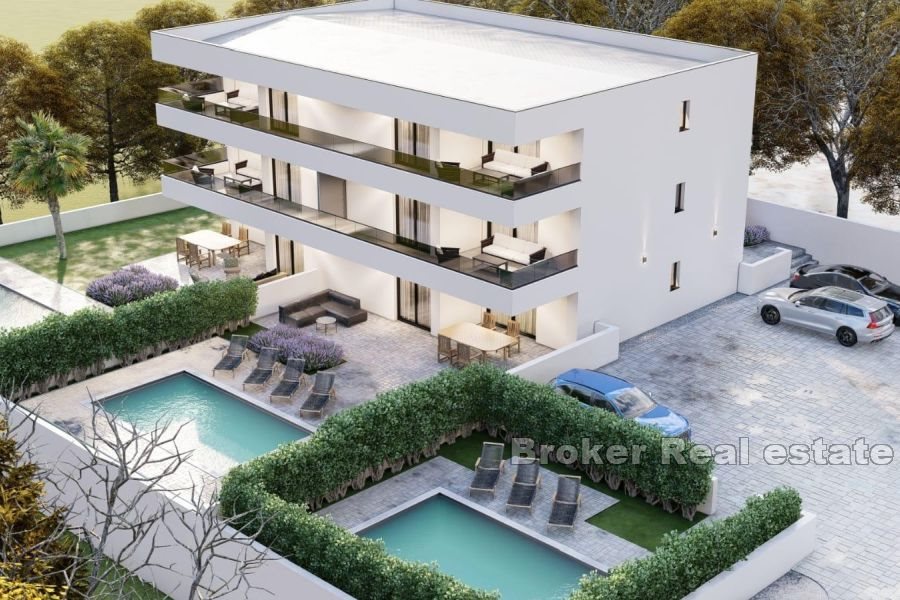 007 1023 15 Krk Modern Apartments in a new building with a sea view